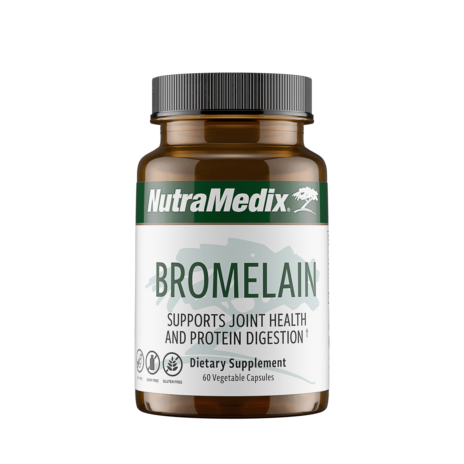 Bromelain - 60 Vegetable Capsules