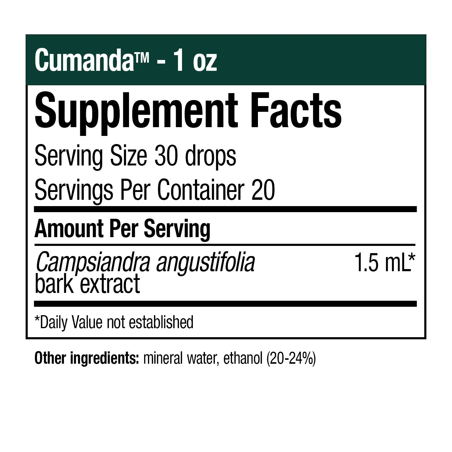 Cumanda™ - 1oz SP