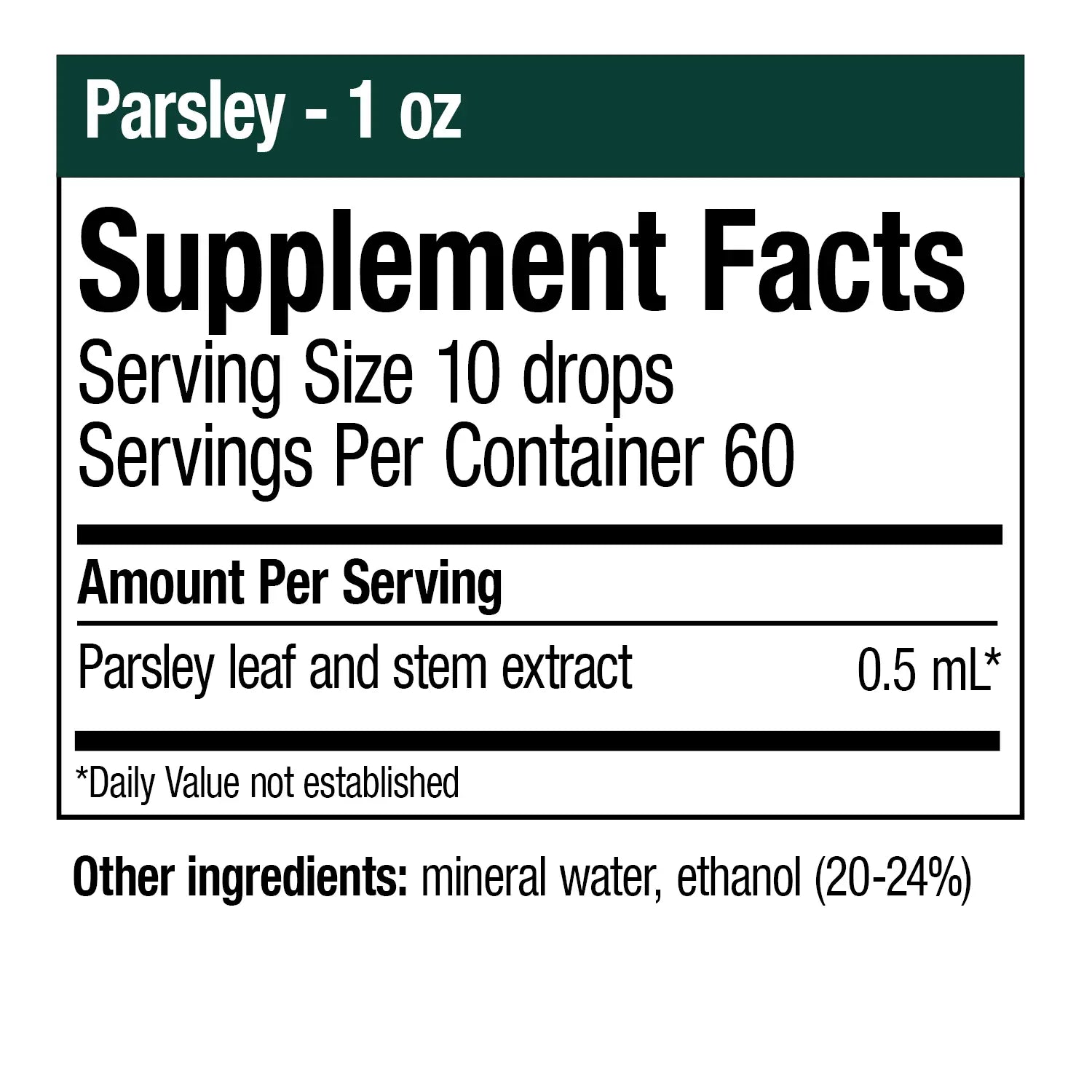 Parsley - 1oz SP