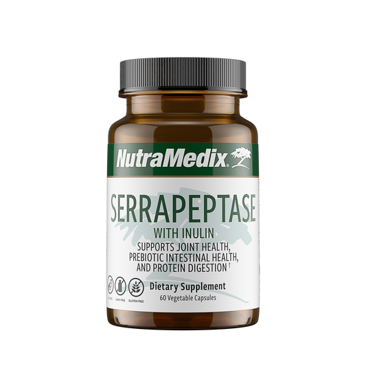 Serrapeptase - 60 Vegetable Capsules