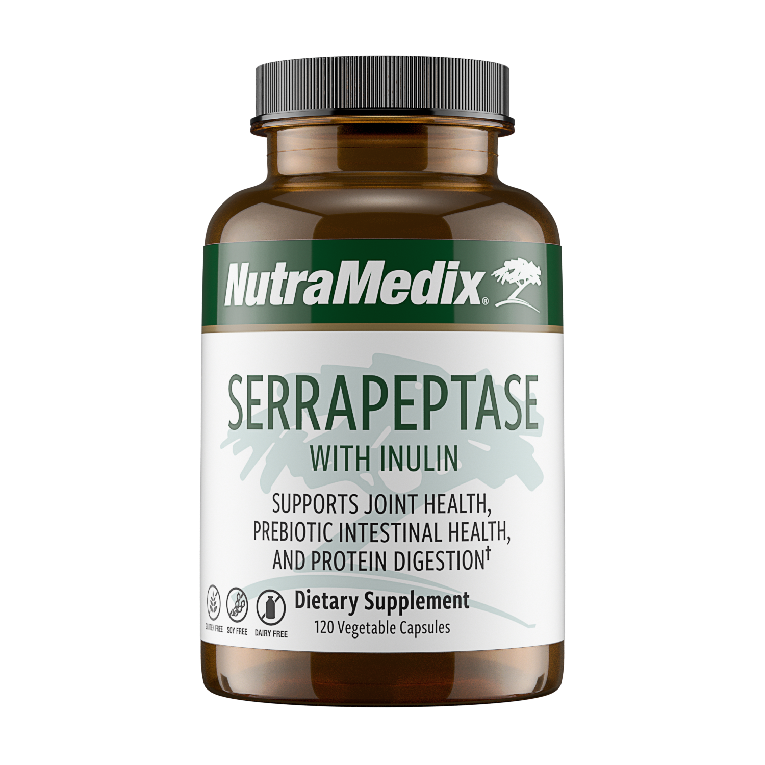 Serrapeptase - 120 Vegetable Capsules SP