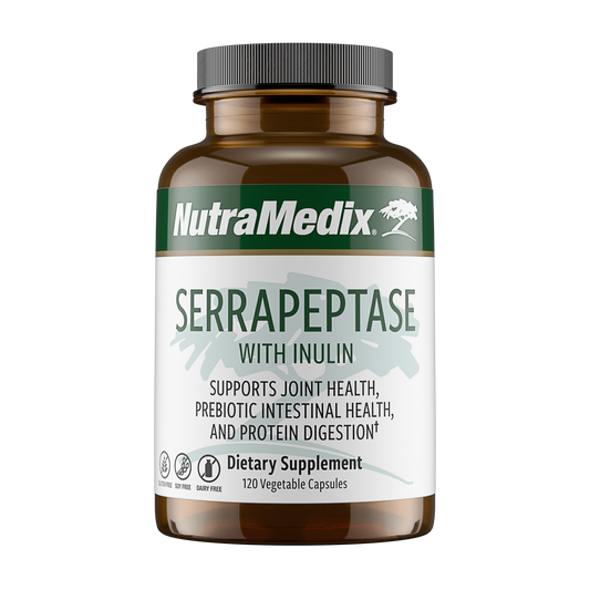 Serrapeptase - 120 Vegetable Capsules SP